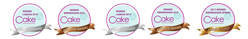 Medaglie Cake International — NEC Birmingham 2016/2017